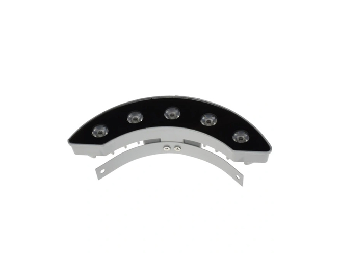 LED corrugated lamp