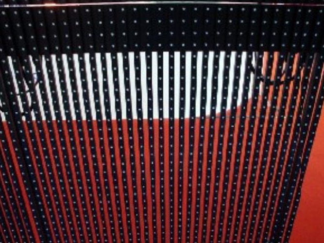 Outdoor transparent P50LED display