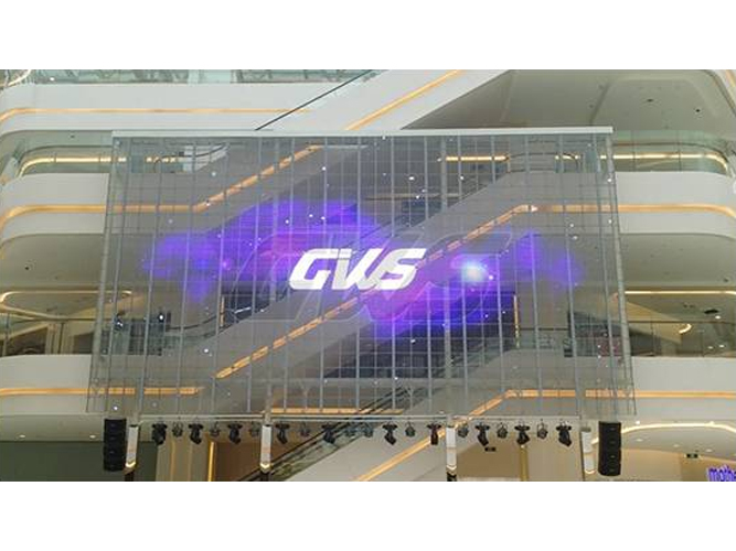 P7.81 transparent LED display