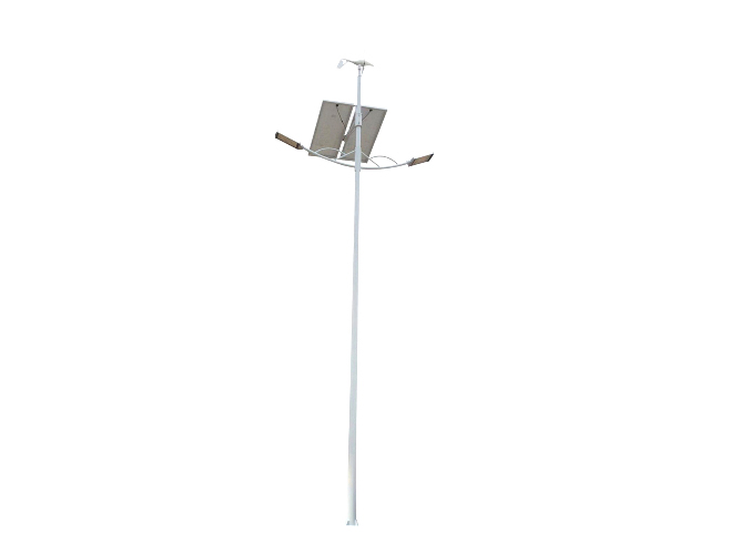 Solar wind hybrid street light 052