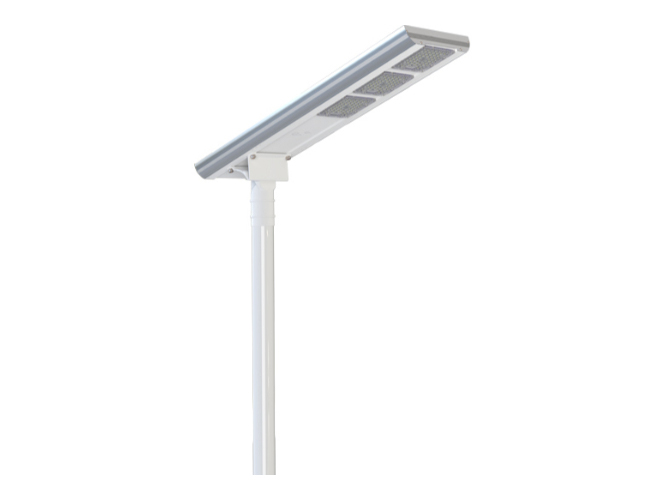 Solar integrated street light 158