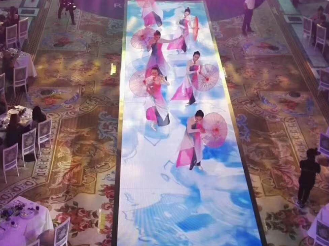 P5.95 interactive floor tile screen