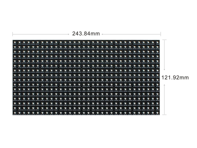 P7.62LED indoor full color display