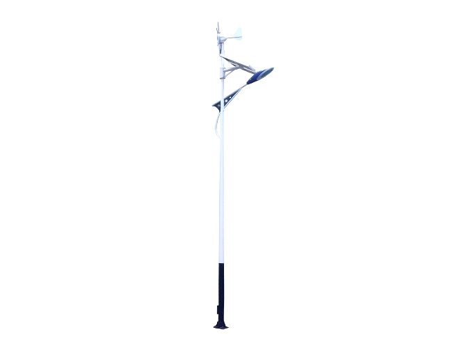 Solar wind hybrid street light 054