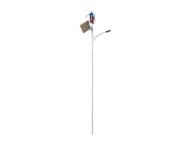 Solar wind hybrid street light 053