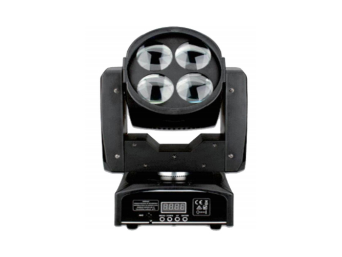 Four Moving Head Beam Lights