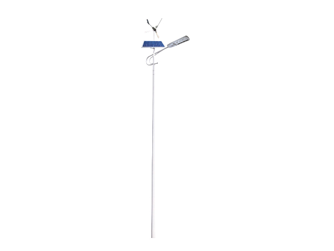 Solar wind hybrid street light 058