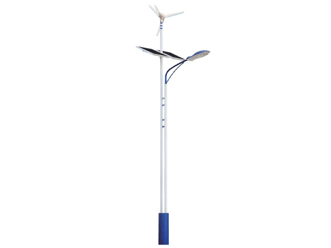 Solar wind hybrid street light 064