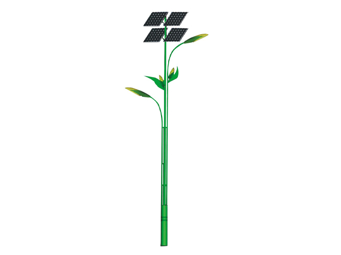 Solar street light with ethnic characteristics 115