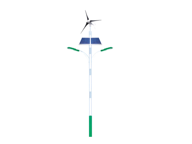 Solar wind hybrid street light 061