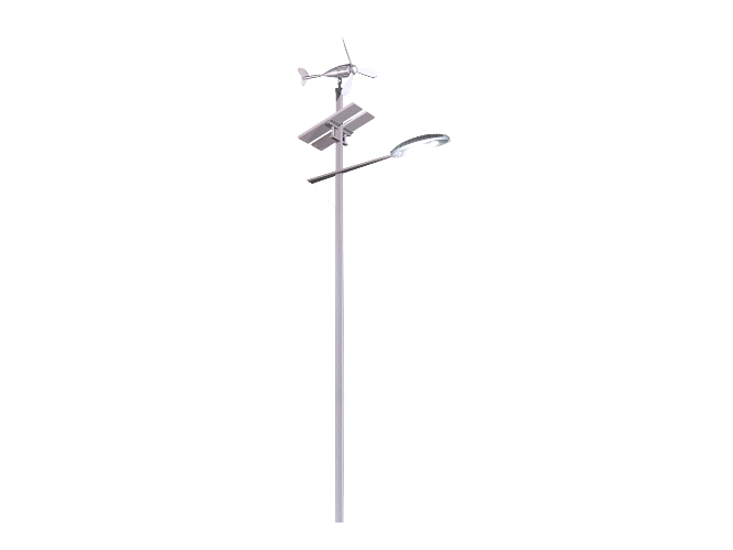 Solar wind hybrid street light 057