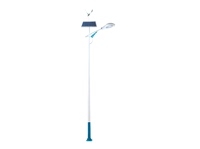 Solar wind hybrid street light 060