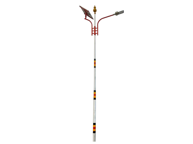Solar street light with ethnic characteristics 114