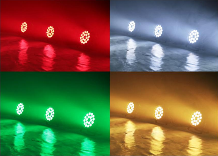 18pcs waterproof palms light
