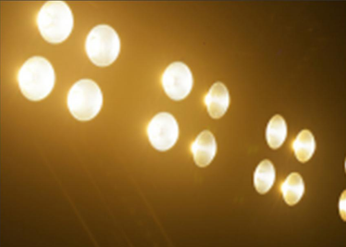 Two eyes audience light