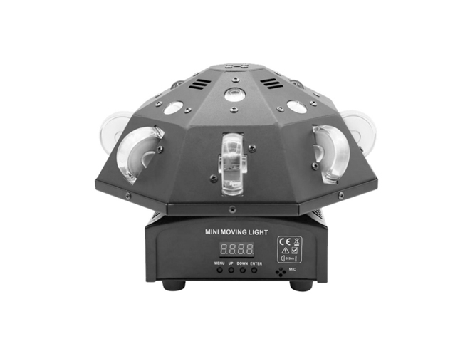 ​Colourful mushroom laser light