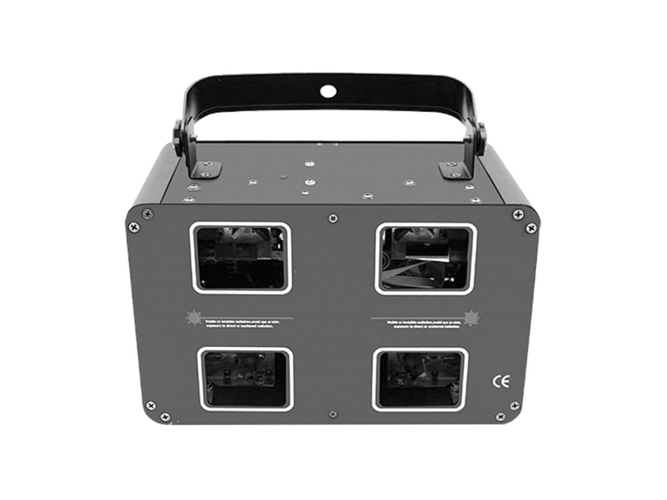 ​Double layer four head laser light