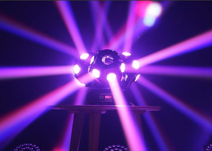Three head moving head beam