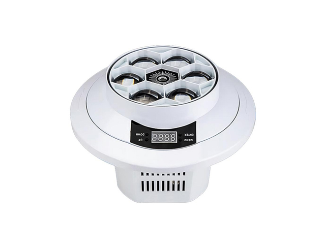 Six eye honeycomb laser light