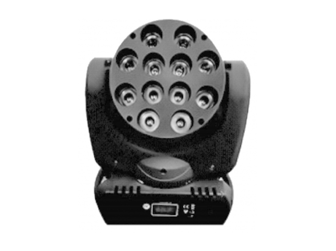 12pcs Moving Head Lights