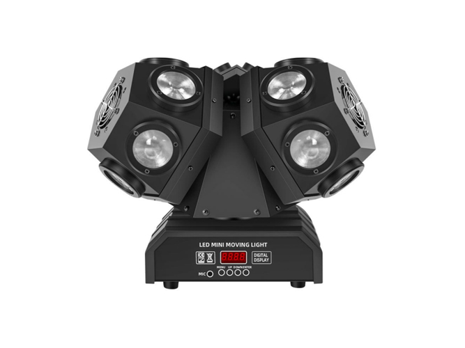 Three head moving head beam