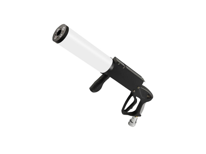 Carbon dioxide air column gun